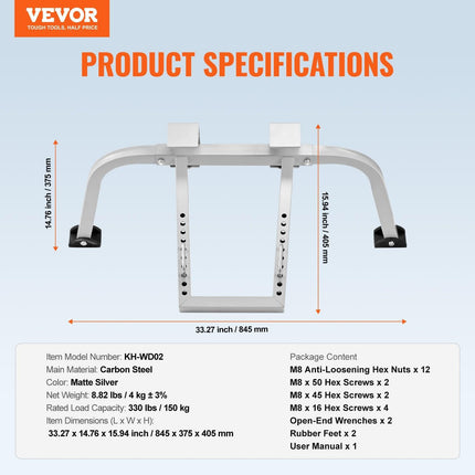 Ladder Stabilizer with Wing Span Heavy Duty Steel Roof Hook Stabilizer.