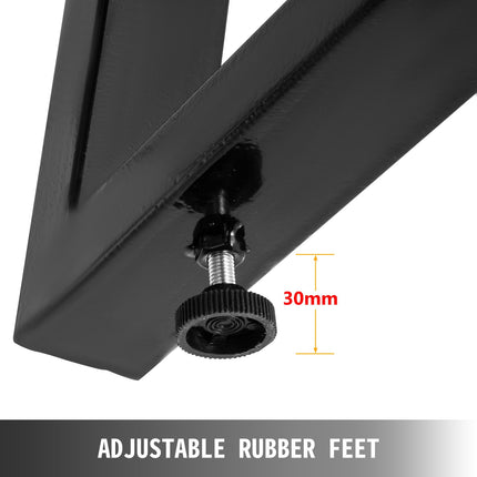 Metal Table Legs Set of 2 Dining Table Legs Black Desk Legs, 28 Height 20 Width Heavy Duty Bench Legs Zig Zag Style Coffee Table Legs Base Modern DIY Steel Table Legs.