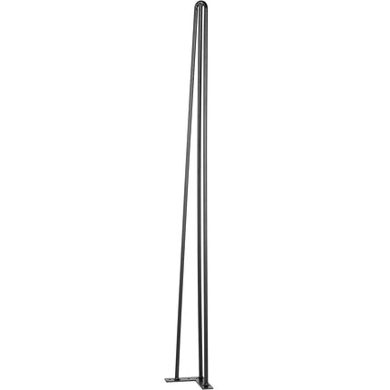 Hairpin Table Legs 36 inch, Set of 4 DIY Desk Table Legs 3 Rods Heavy Duty.