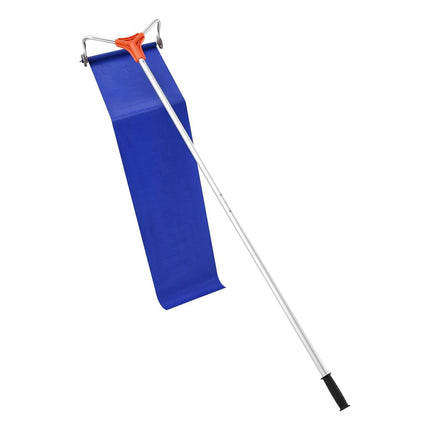 Snow Roof Rake, 27cm Aluminum Blade, 1.25-5.24 m Adjustable Roof Snow Scraper with Wheels & Slide, Lightweight Snows Removal Tool for House Rooftop Leaves Debris Clearing.