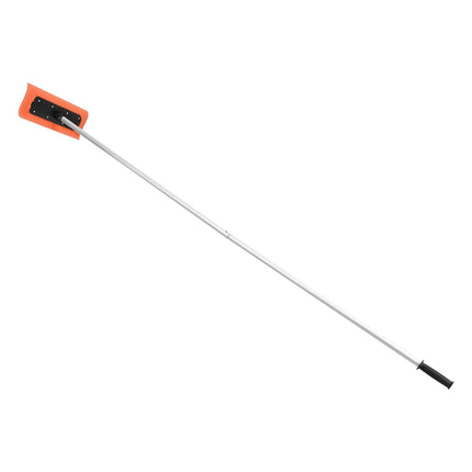 Snow Roof Rake, 45cm Foam Blade, 2.25-5.62 m Adjustable Roof Snow Scraper, Extension Tubes & Non-Slip Handle, Lightweight Snows Removal Tool for House Leaves Debris Clearing.