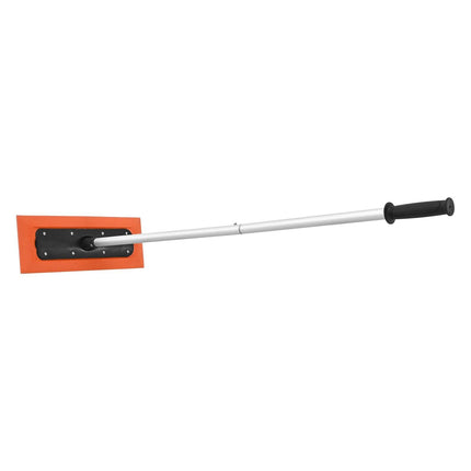 VEVOR Snow Roof Rake, 1.2m Long Reach Car Roof Snow Scraper, 45cm Foam Blade for No Scratches, Non-Slip Handle, Lightweight Snows Removal Tool for Vehicle Garage Rooftop Leaves Debris Clearing.