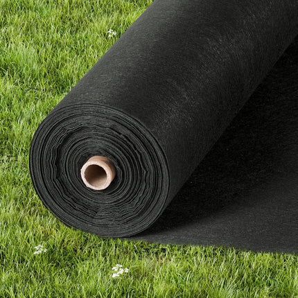 Driveway Fabric, 1*50m Non Woven Geotextile Fabric, Heavy Duty Garden Weed Barrier Fabric, 4.43OZ Landscape Fabric, French Drains Drainage Fabric, Ground Cover Weed Control Fabric,3.28 x 164 ft.
