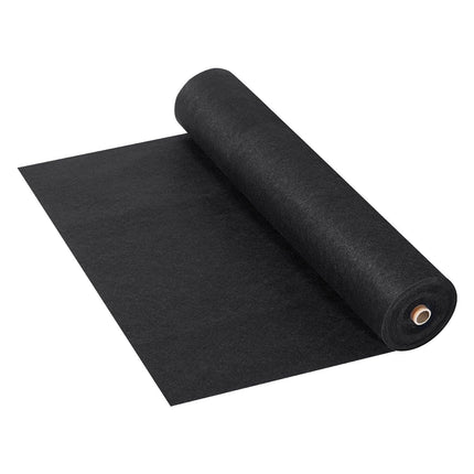 Non Woven Geotextile Fabric Under Gravel, 6x100FT 8OZ Driveway Fabric Landscape Fabric, Heavy Duty Weed Barrier Fabric, Ground Cover Weed Control Fabric, French Drains Drainage Fabric, Black.