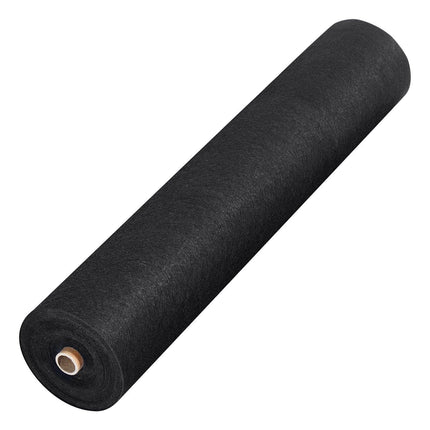 Non Woven Geotextile Fabric Under Gravel, 6x100FT 8OZ Driveway Fabric Landscape Fabric, Heavy Duty Weed Barrier Fabric, Ground Cover Weed Control Fabric, French Drains Drainage Fabric, Black.