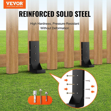 Fence Post Anchor Repair Kit 6 Pack Inner Support Stakes Repair.