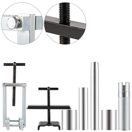 Turbine Shaft, 6pcs Pump Stator Seal Ring Tools, Spring Compressor, Pump Puller Kit, Bushing Sizer Rotor Aligner, Pump Stator Seal Ring and Re-Sizer Kit for Thm700-R4 (Md8), 4L60, 4L60E, 4L70E.