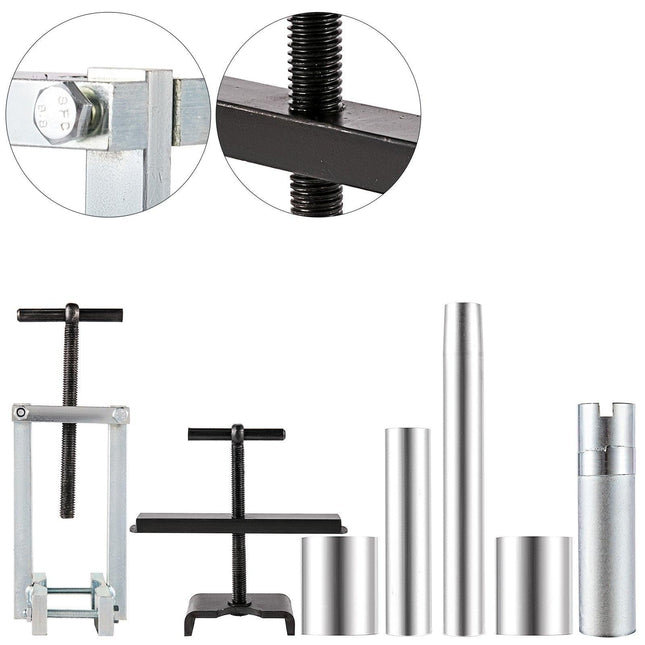 Turbine Shaft, 6pcs Pump Stator Seal Ring Tools, Spring Compressor, Pump Puller Kit, Bushing Sizer Rotor Aligner, Pump Stator Seal Ring and Re-Sizer Kit for Thm700-R4 (Md8), 4L60, 4L60E, 4L70E.