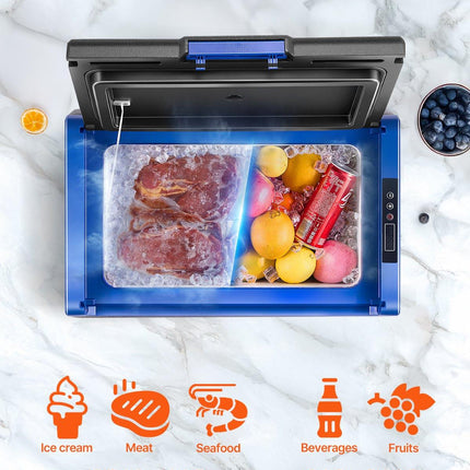 VEVOR Portable Car Refrigerator Freezer Compressor 20L Single Zone for Car Home.
