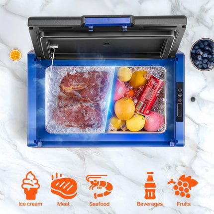 VEVOR Portable Car Refrigerator Freezer Compressor 35L Single Zone for Car Home.