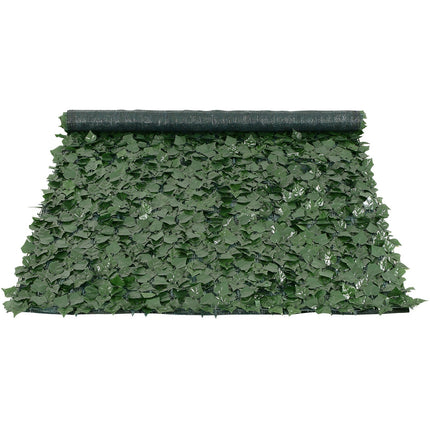 Ivy Privacy Fence, 59 x 98 in Artificial Green Wall Screen, Greenery Ivy Fence with Mesh Cloth Backing and Strengthened Joint, Faux Hedges Vine Leaf Decoration for Outdoor Garden, Yard, Balcony.