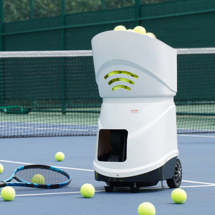 Tennis Ball Machine Automatic Portable Ball Launcher Training Practice.