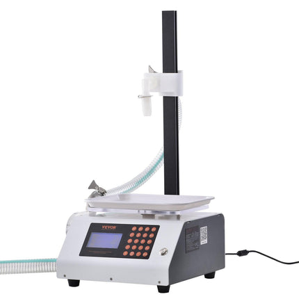 Liquid Filling Machine, 50-5000 g Weighing Capacity, Automatic Bottle Filler Machine Bottling Machine Gear Pump Digital Control for Honey, Oil, Wine, Detergent, Viscous Liquids (Single Nozzle).