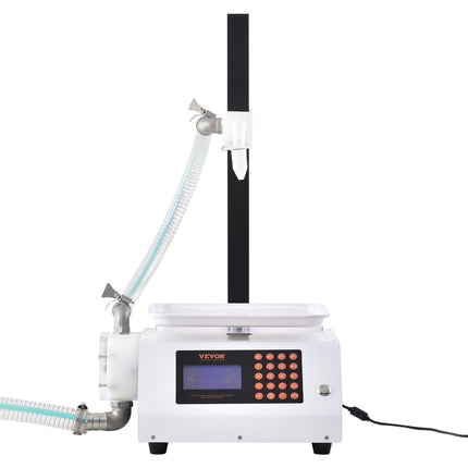Liquid Filling Machine, 50-5000 g Weighing Capacity, Automatic Bottle Filler Machine Bottling Machine Gear Pump Digital Control for Honey, Oil, Wine, Detergent, Viscous Liquids (Single Nozzle).