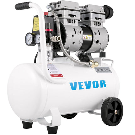 Air Compressor 6.6 Gallon, Portable Air Compressor 1 HP, Oil Free Air Compressor Steel Tank 750W, Pancake Air Compressor 115 PSI, Ultra Quiet Compressor for Home Repair, Tire Inflation.