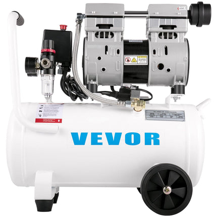 Air Compressor 6.6 Gallon, Portable Air Compressor 1 HP, Oil Free Air Compressor Steel Tank 750W, Pancake Air Compressor 115 PSI, Ultra Quiet Compressor for Home Repair, Tire Inflation.