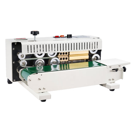 Continuous Bag Band Sealing Machine Horizontal Band Sealer Count Function.