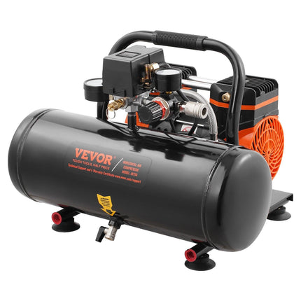 Air Compressor Compact Portable Oil Free Compressor 8L 8bar.