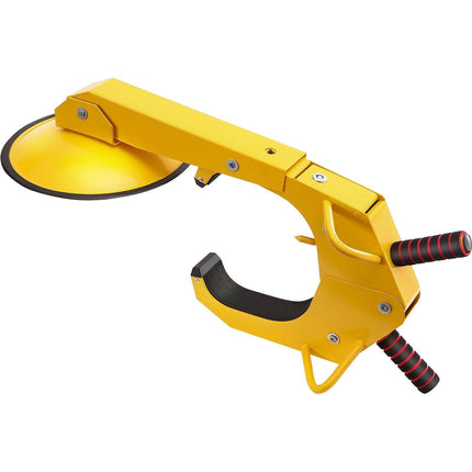 Wheel Lock Clamp, 1 Pack Trailer Wheel Lock, Heavy-Duty Anti Theft Tire Lock, Adjustable Tire Boot Lock Tire Claw, Trailer Wheel Locks for RV Trailers, Cars, Trucks, SUVs.