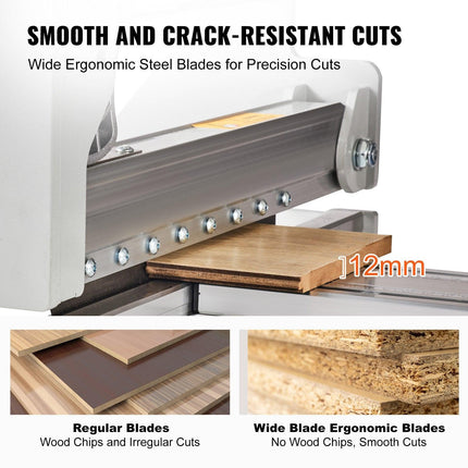Floor Cutter 330mm, Cuts Vinyl Plank, Laminate, Engineered Hardwood, Siding, 12mm Cutting Depth Effortless And Easy Cutting, Vinyl Plank Cutter for LVP, WPC, SPC, LVT, VCT, PVC, and More.