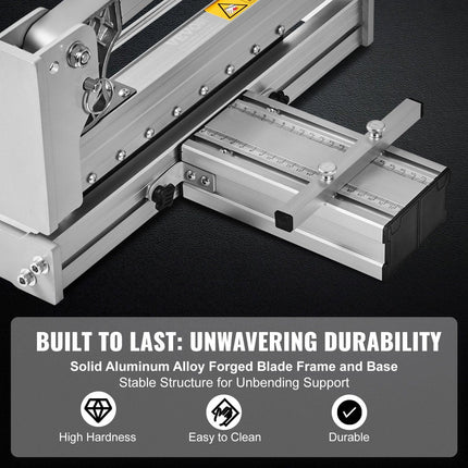 Floor Cutter 330mm, Cuts Vinyl Plank, Laminate, Engineered Hardwood, Siding, 12mm Cutting Depth Effortless And Easy Cutting, Vinyl Plank Cutter for LVP, WPC, SPC, LVT, VCT, PVC, and More.