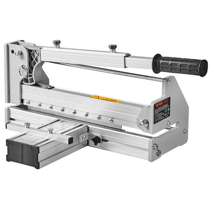 Floor Cutter 330mm, Cuts Vinyl Plank, Laminate, Engineered Hardwood, Siding, 12mm Cutting Depth Effortless And Easy Cutting, Vinyl Plank Cutter for LVP, WPC, SPC, LVT, VCT, PVC, and More.