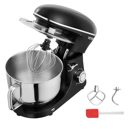 VEVOR Stand Mixer 5.68 L Electric Dough Mixer 1100W 6 + P Speeds Food Beater.