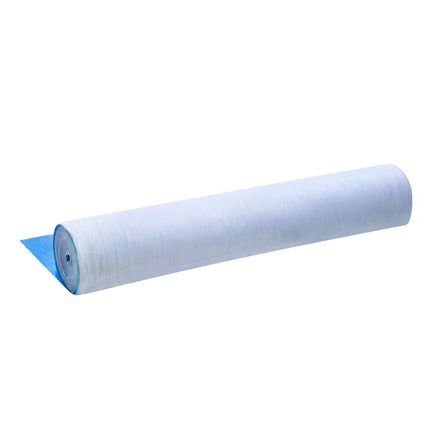 Carpet Protection Film, 40" x 84' Floor and Surface Shield, Easy to Cut Simple Installation, Fiber Fabric Car Mat Protection Film Roll for Construction & Renovation,Blue.