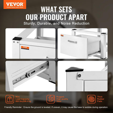 Laundry Pedestal 686mmmW x 366mmH, Washer And Dryer Base Stand Platform Universal Fit 299kg Capacity, Heavy Duty Multi-Functional Base for Washing Machine with Drawer & Rich Accessories.