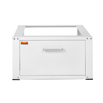 Laundry Pedestal 686mmmW x 366mmH, Washer And Dryer Base Stand Platform Universal Fit 299kg Capacity, Heavy Duty Multi-Functional Base for Washing Machine with Drawer & Rich Accessories.