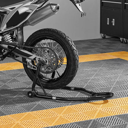 Motorcycle Bike Stand Rear 850 LBS Forklift Spoolift Paddock Swingarm Lift.