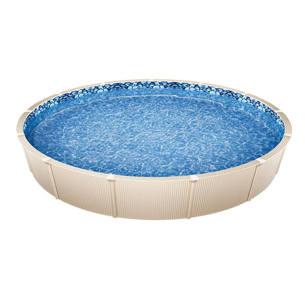 Round Pool Liner 24ft Overlap Style Pool Liner 54in Wall Height.