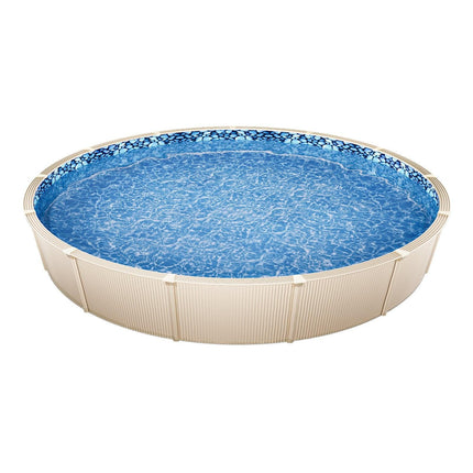 Round Pool Liner 24ft Overlap Style Pool Liner 54in Wall Height.