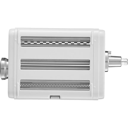 Pasta Attachment for KitchenAid Stand Mixer, 3-IN-1 Stainless Steel Pasta Roller Cutter Set Including Pasta Sheet Roller, Spaghetti and Fettuccine Cutter, 8 Adjustable Thickness Knob Pasta Maker.