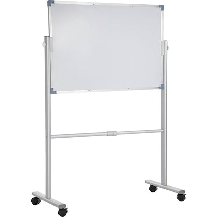 Mobile Dry Erase Board Magnetic Whiteboard w/ Stand 60 x 90cm Double Sided.