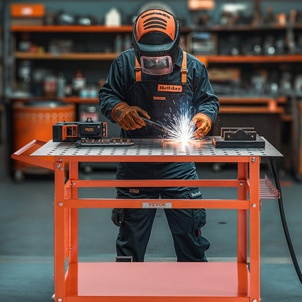 Welding Table 40"x24" Welding Workbench with 800LBS Static Weight Capacity.