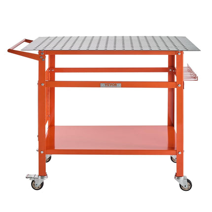 Welding Table 40"x24" Welding Workbench with 800LBS Static Weight Capacity.