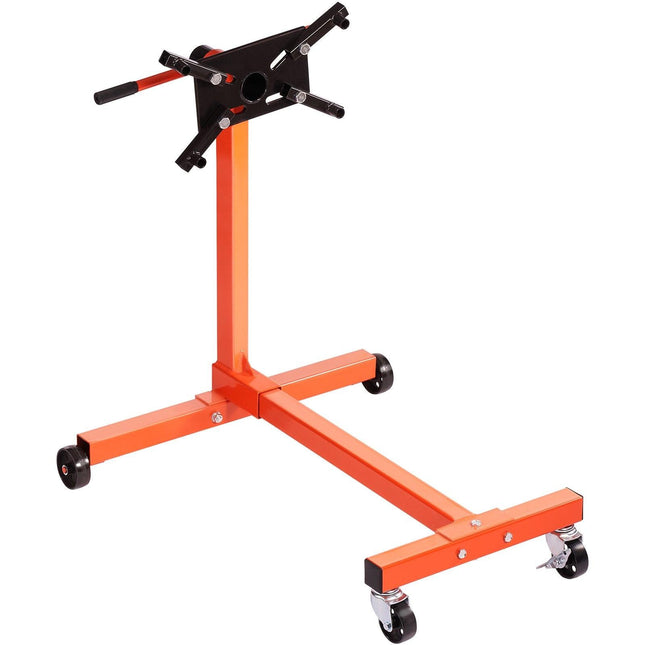 Engine Stand 750LBS Motor Hoist Dolly 360 Degree Adjustable Mounting Head.