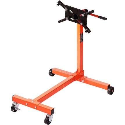 Engine Stand 750LBS Motor Hoist Dolly 360 Degree Adjustable Mounting Head.