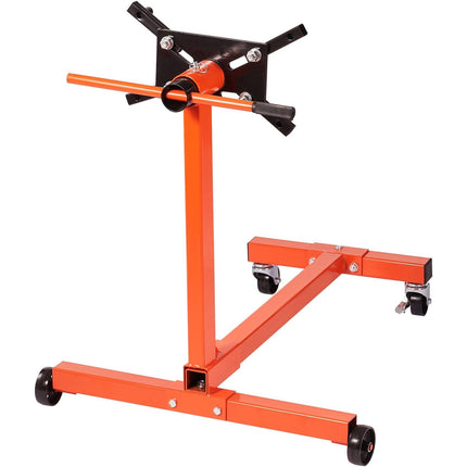 Engine Stand 750LBS Motor Hoist Dolly 360 Degree Adjustable Mounting Head.