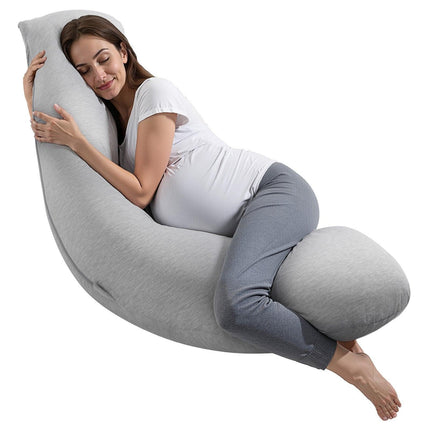 Pregnancy Pillows L-Shaped Pregnant Maternity Pillow Soft & Breathable.