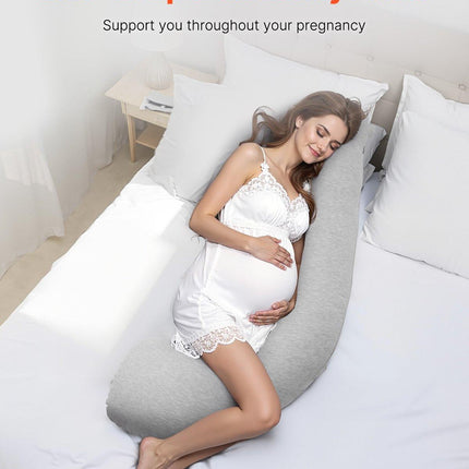 Pregnancy Pillows L-Shaped Pregnant Maternity Pillow Soft & Breathable.