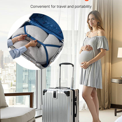 Pregnancy Pillows L-Shaped Pregnant Maternity Pillow Soft & Breathable.