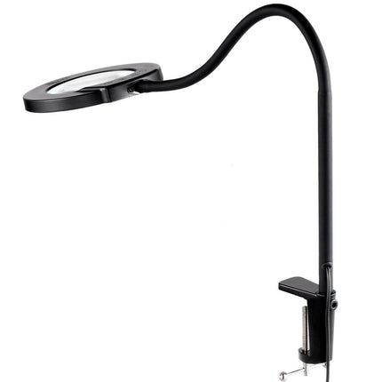 5X Floor Magnifying Glass with Light and Stand Flexible Gooseneck LED.
