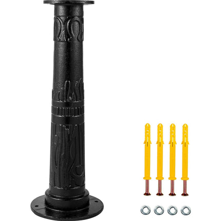Antique Hand Water Pump Stand Pitcher Pump Stand for Yard Garden Black.