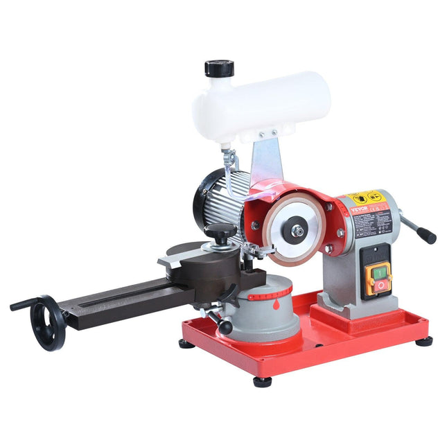 Circular Saw Blade Sharpener, 370W Saw Blade Grinding with Water Injection, Water Injection Circular Saw Blade Sharpening & 6 Saw Centerings, 5-inch Grinding Wheel for Carbide Tipped Saw Blades.