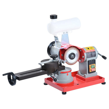 Circular Saw Blade Sharpener, 370W Saw Blade Grinding with Water Injection, Water Injection Circular Saw Blade Sharpening & 6 Saw Centerings, 5-inch Grinding Wheel for Carbide Tipped Saw Blades.