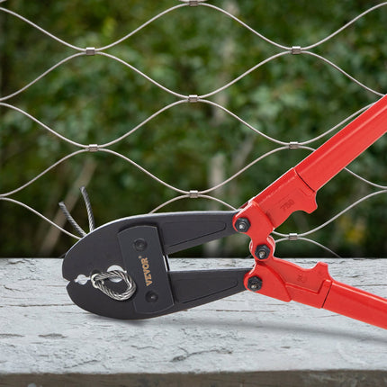 762mm/30" Hand Swager, Swaging Tool for 5/32", 1/4" and 5/16" Aluminum/Copper Sleeves.