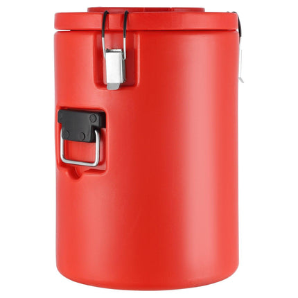Stainless Steel Insulated Beverage Dispenser, 17.2 Liter, Thermal Hot and Cold Drink Server Dispenser with Spigot Handle, Food-grade for Hot Tea Coffee Water Restaurant Drink Shop.
