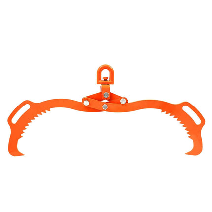 32in Log Lifting Tongs, 2-Claw Log Tongs, Heavy Duty Steel Log Grapple, 1543LBS Lifting Capacity, Swivel Log Graper Timber, Eagle Claw Design, Log Skidding Tongs for Trucks, Tractors, Forklifts.